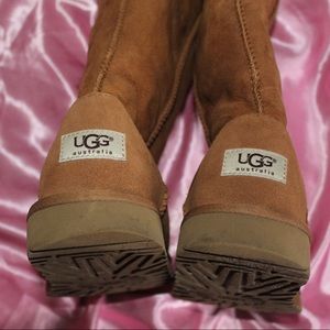 Tall Chestnut UGG Boots